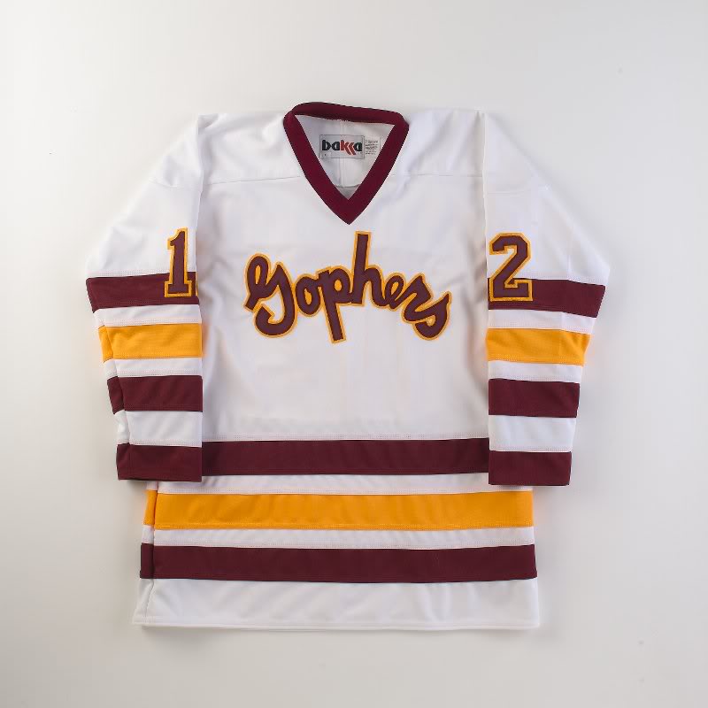 1969-72 era Minnesota Gophers jersey