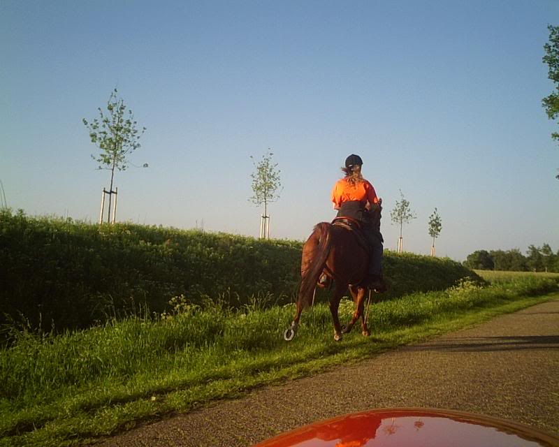 Erika op paard