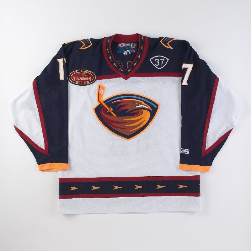 2003-04 NHL Atlanta Thrashers Ilya Kovalchuk jersey
