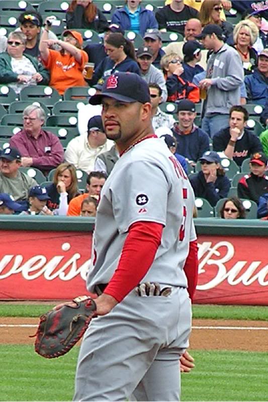 Albert Pujols, 1st Base, Cardinals