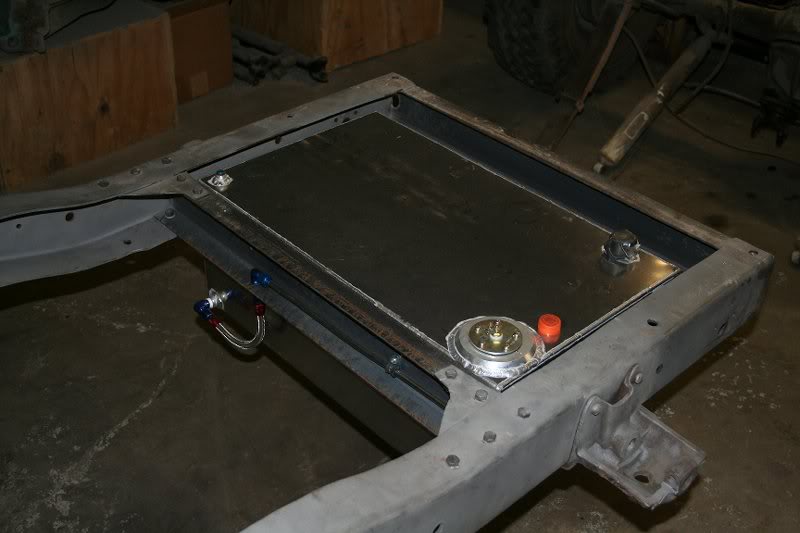 Aluminum fuel tank