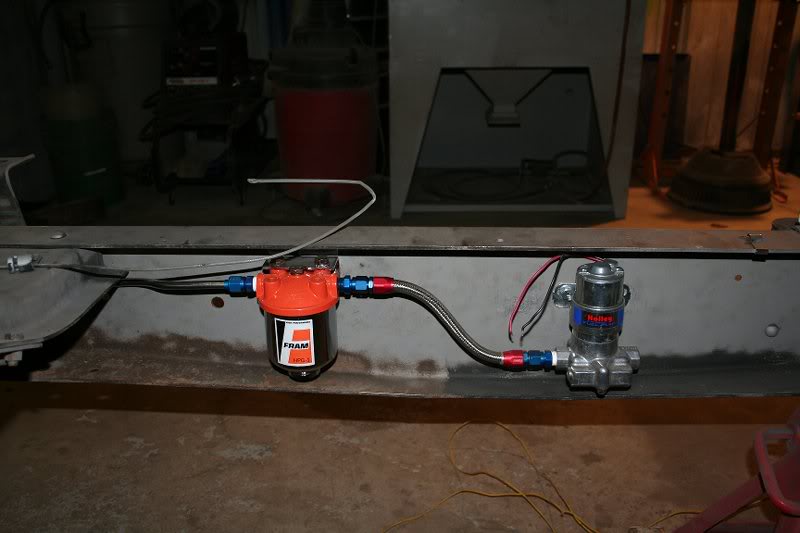 Fuel filter and pump