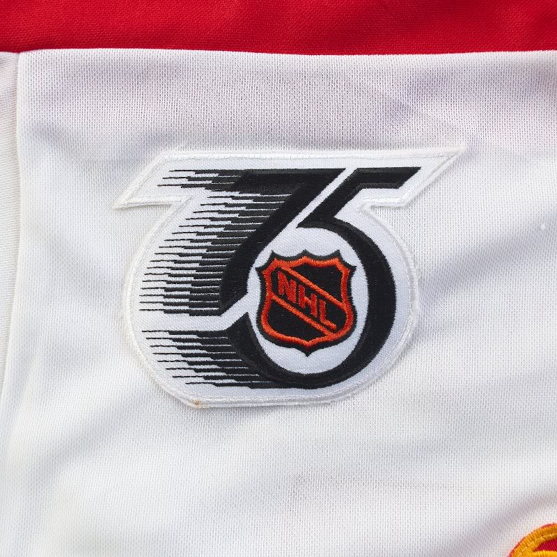 1991-92 NHL Calgary Flames Joe Nieuwendyk jersey