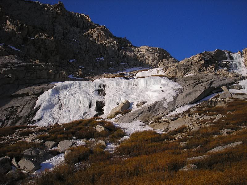 Frozen Waterfall melting