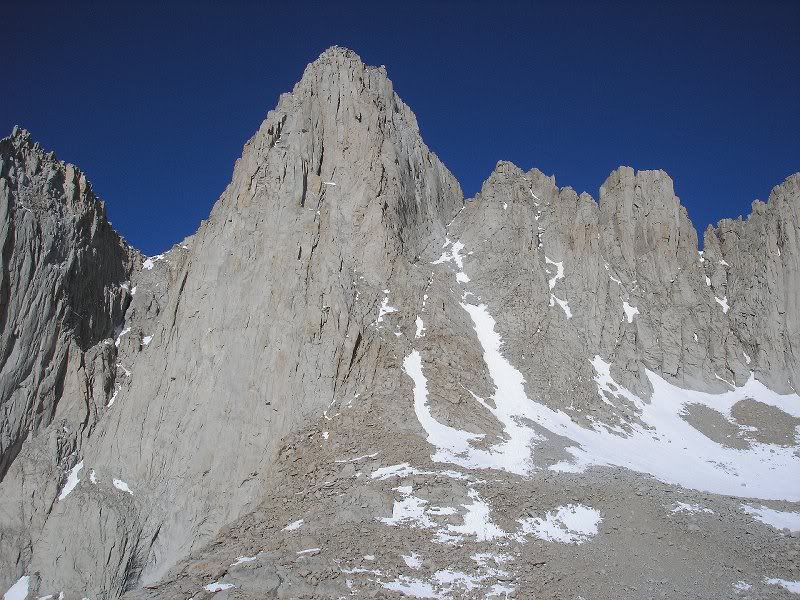 Whitney MR summit/ Carillon Creek