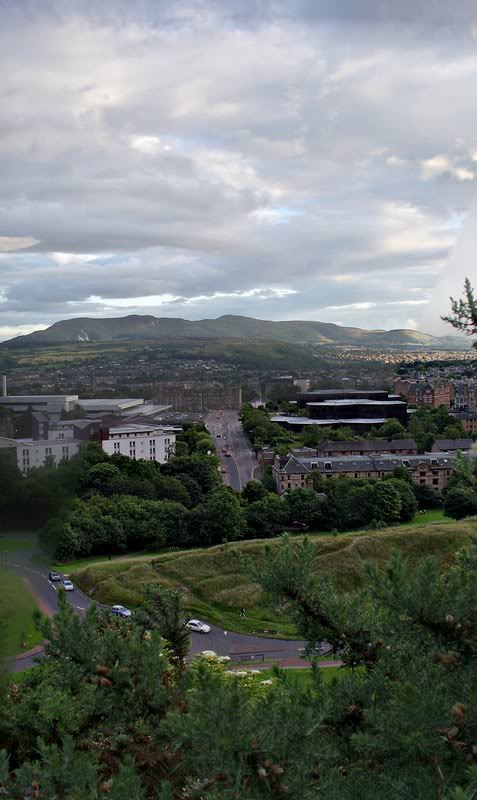 On Pentlands from Athurs Seat