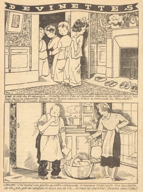 devinettes noel epicier