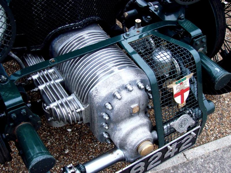 Blower on the 1929 Bentley