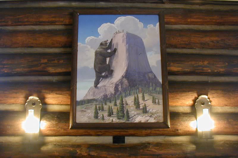 Visitor Center art � Tower Legend