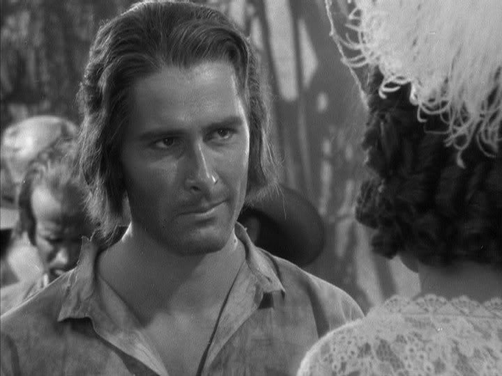 they first met during captain blood....