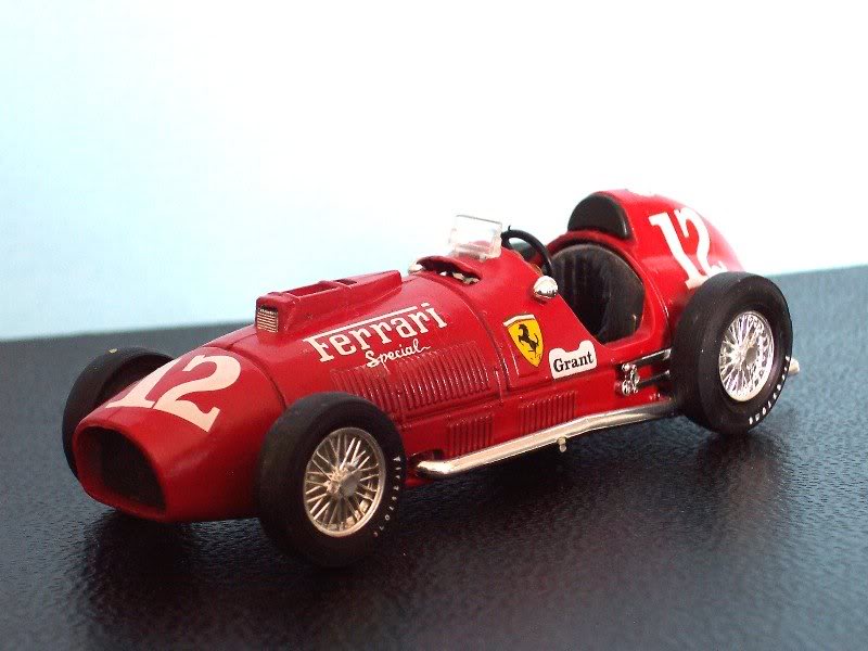 1951 FERRARI F1 375.1/43 SCALE MODEL BY BRUMM.