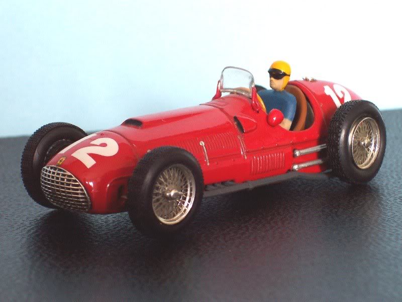 1952 FERRARI F1 375.1/43 SCALE MODEL BY QUARTZO.