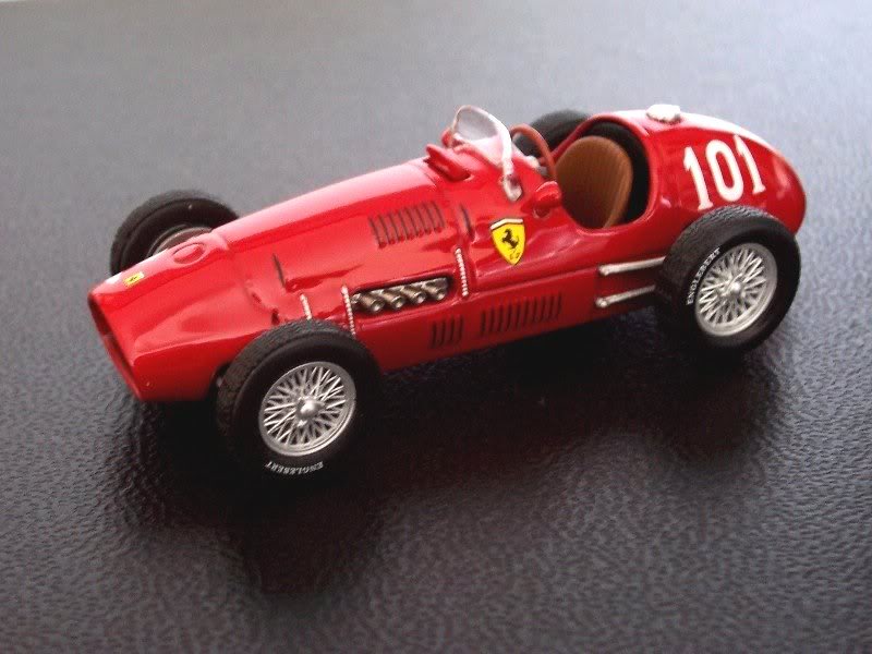 1952 FERRARI F2 500. 1/43 SCALE MODEL BY IXO IN THE LA ...