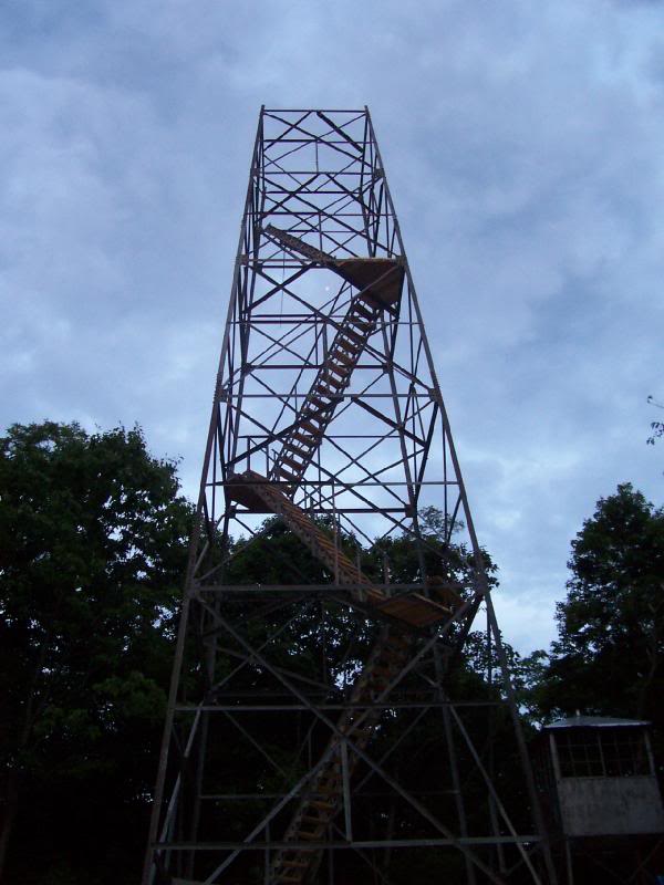 fire tower Construction 7/3/2007