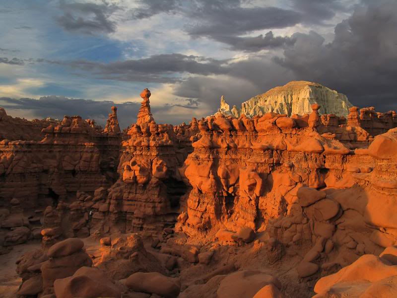 The Goblin Cliffs at Sunset