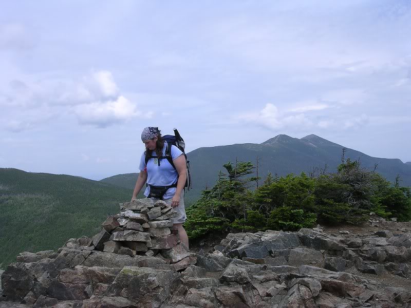 Jenifer on Mt. Fume ii