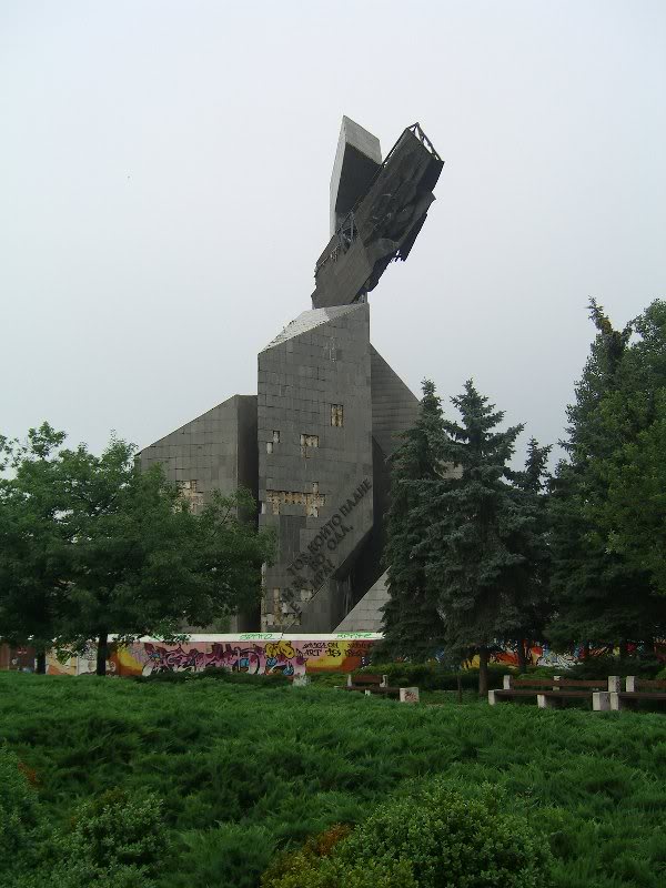 Old Soviet statue