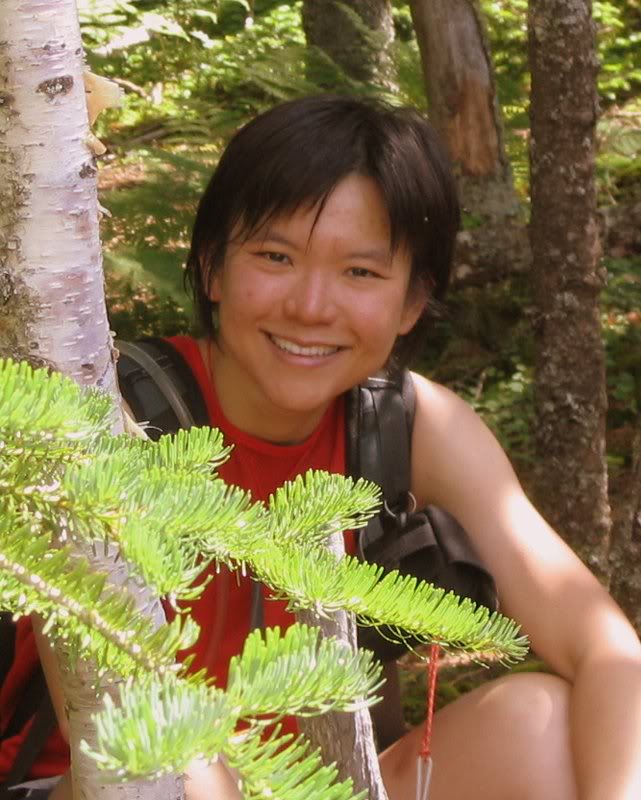 7summits with her characteristic smile