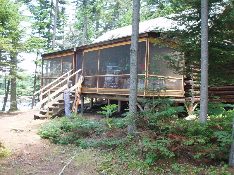 Our Cabin "The Log Cabin" with its new screening.