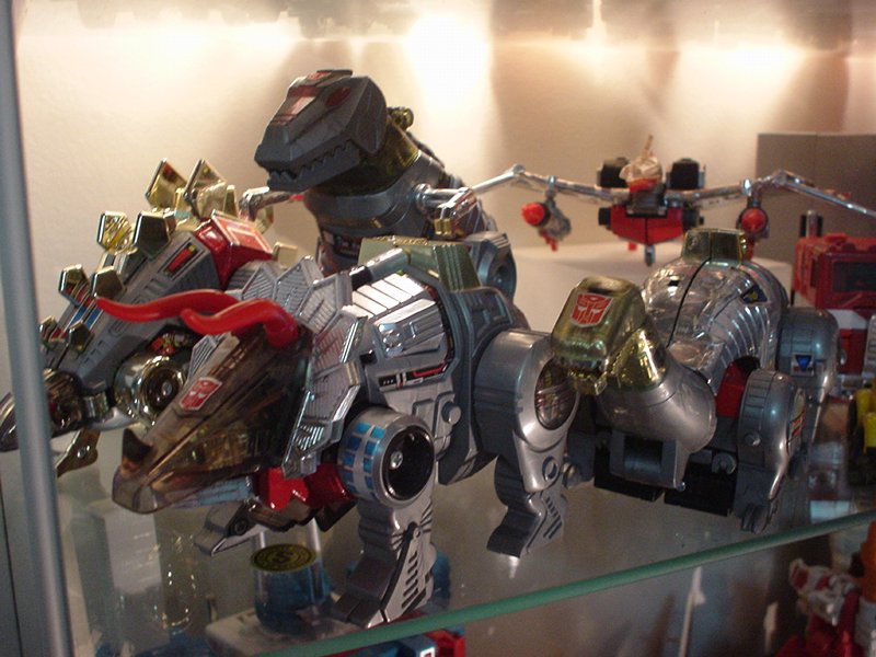 The Dinobots: Grimlock, Slag, Sludge, Snarl & Swoop