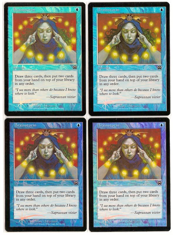 Brainstorms Foil - Mercadian Masques