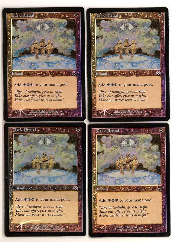 Dark Rituals Foil - Mercadian Masques