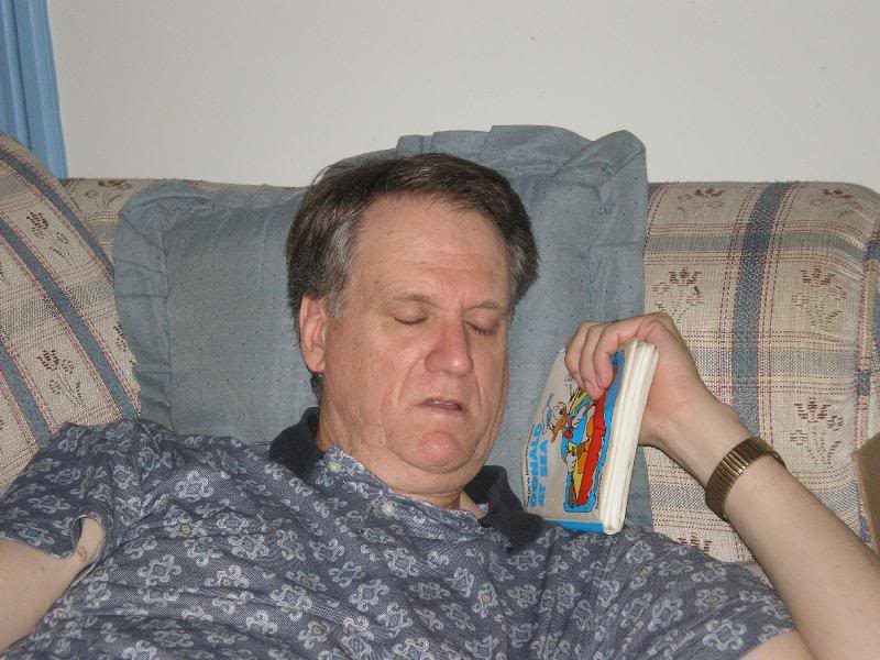 grandpa napping