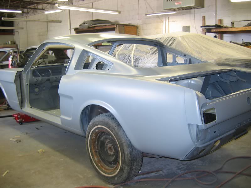 Drivers Side - New Rear Quarter Panel