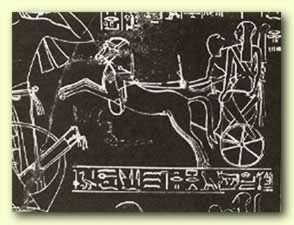 amun-her-shepes hef in a war chariot