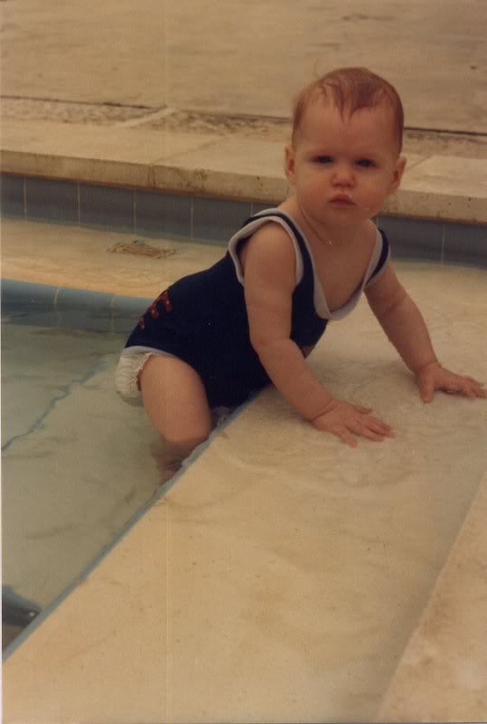 laura swimming 9mths