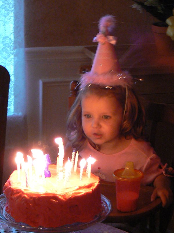 (40) blowing out the candles