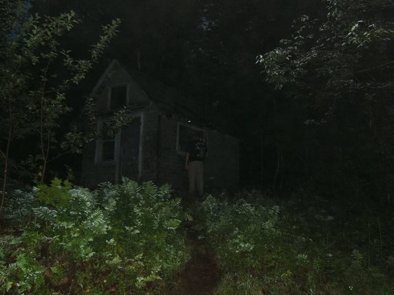 Seth looking in the window