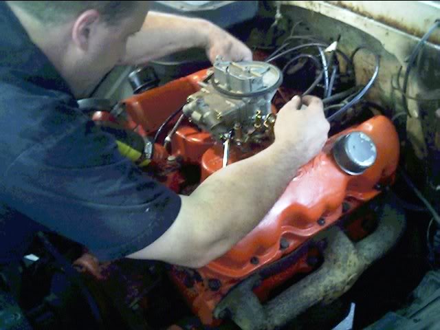 New Intake on with New Holley