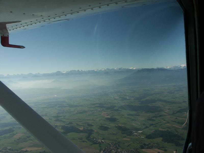 In Richtung Berner Alpen