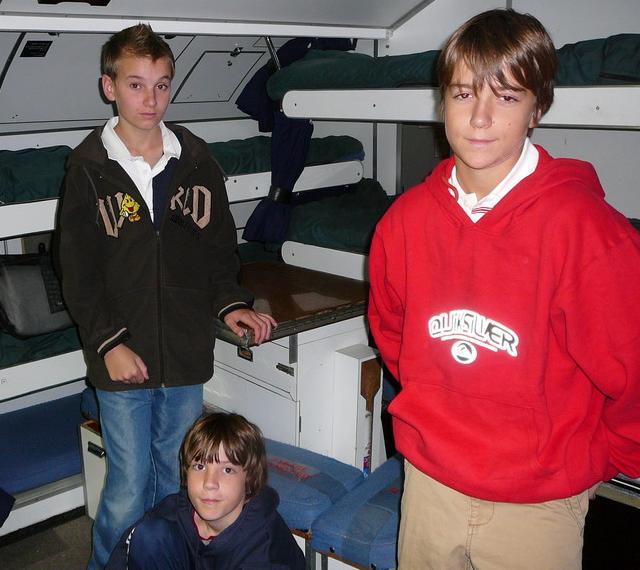 Boys in the Fwd Mess