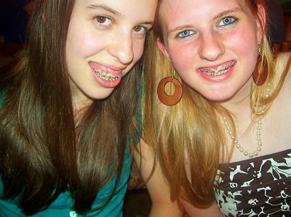 Me and Kara at Olive Garden