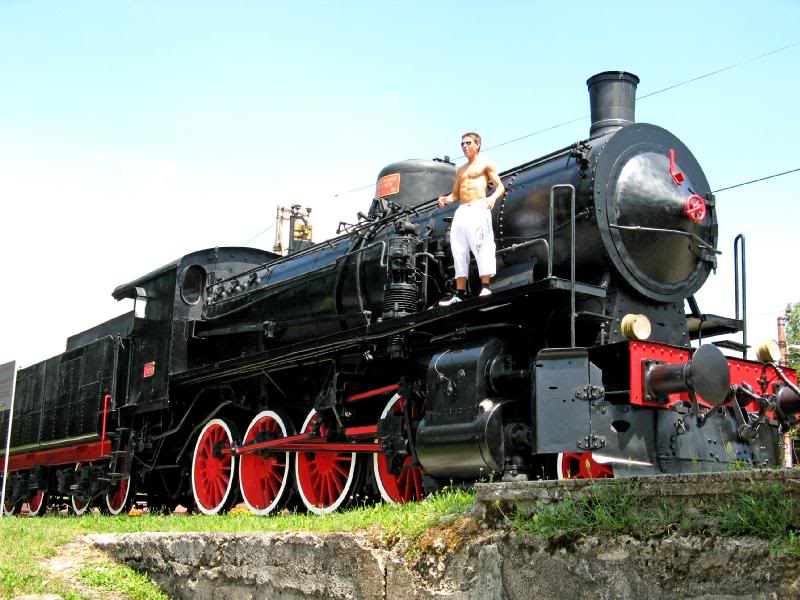 Postojna_train_ station_Erik Is happy to be here