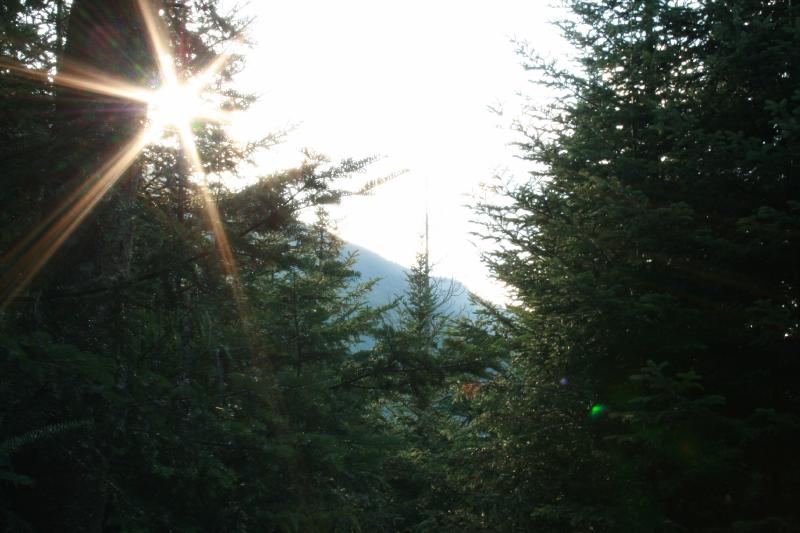 SUN SETS OVER PANTHER MT