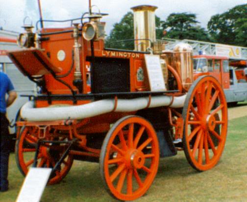 Horse drawn fire service carriage