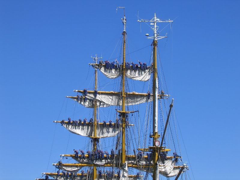 La mission de paix du Gorch Fock est le rapprochement e...