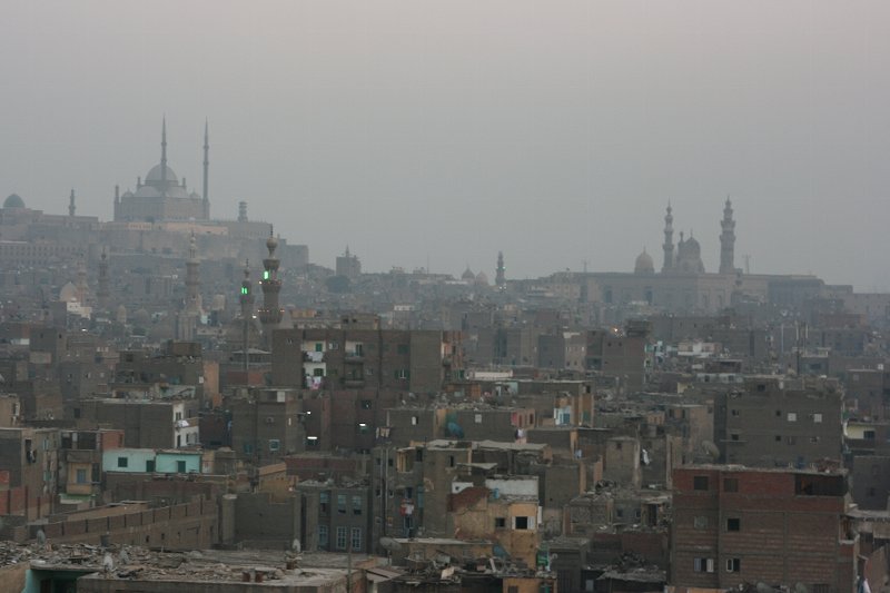 Looking toward the Citadel - Cairo