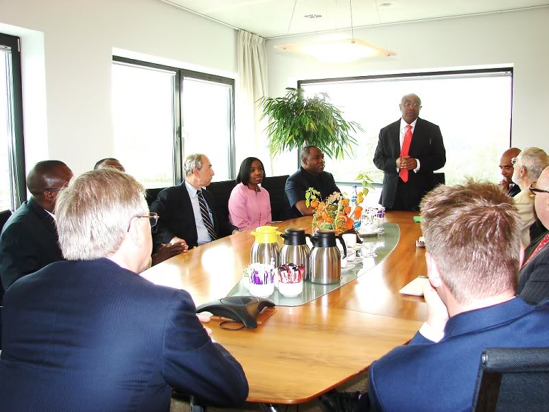 AHL Chairman Dr. Ifeanyi Obiakor addresses the team