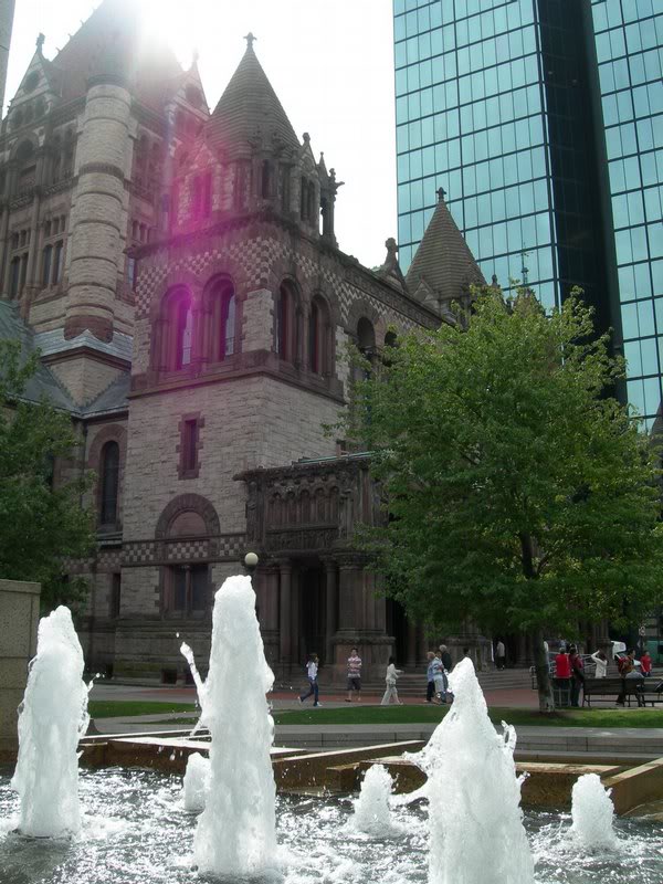 The Trinity Church in Boston