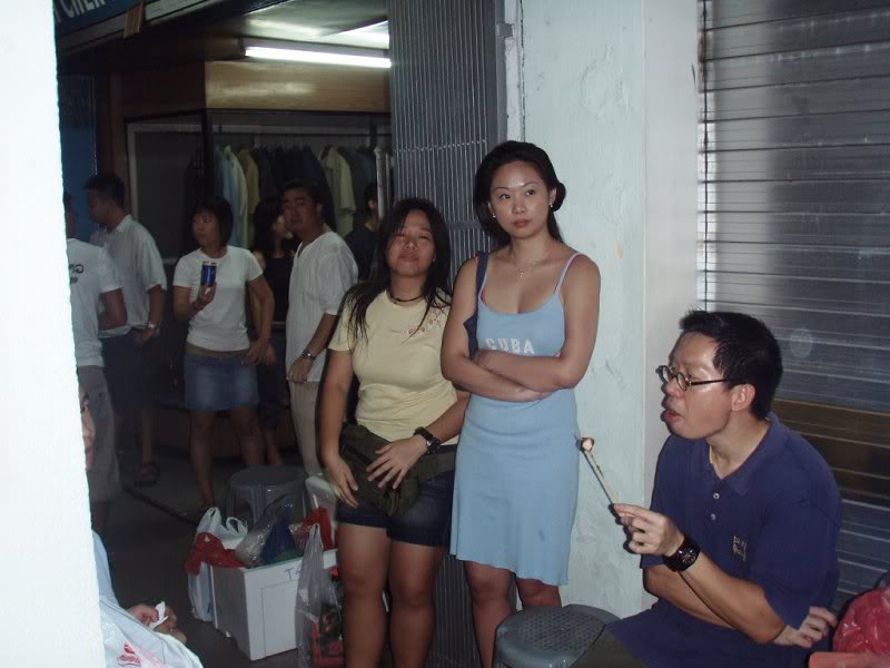 standing by the walkway