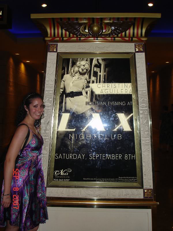 Christina hosted LAX Nightclub on Saturday, September 8