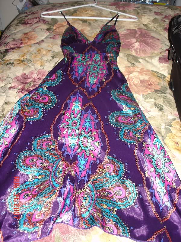 My awesome dress that I wore to the club!