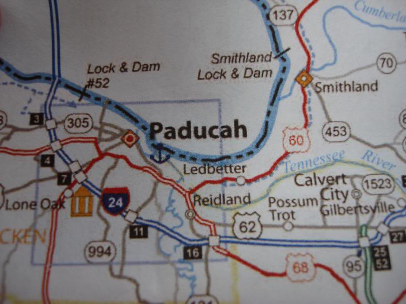 Go south from here...