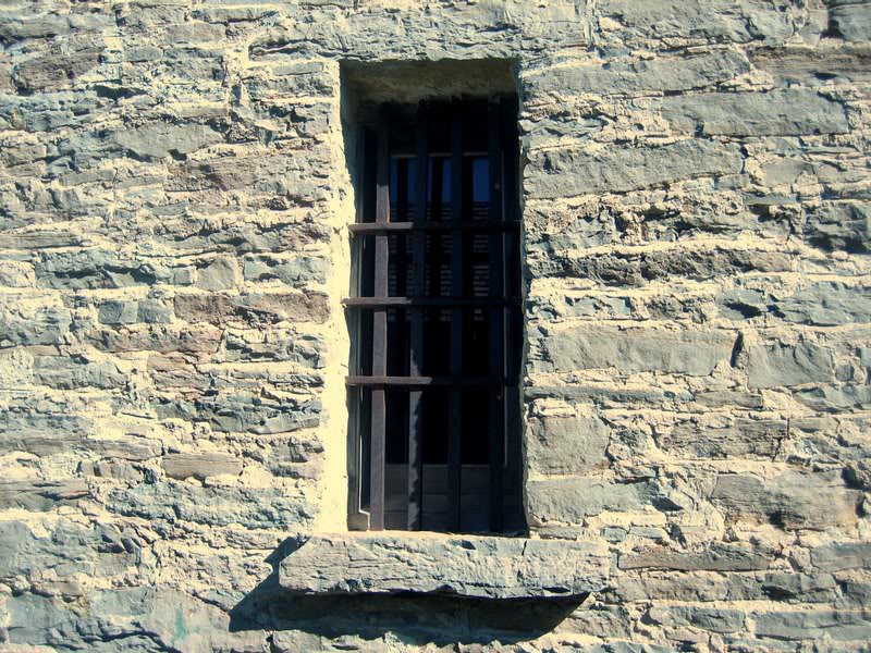 Cell Window at the Old Stone Jail