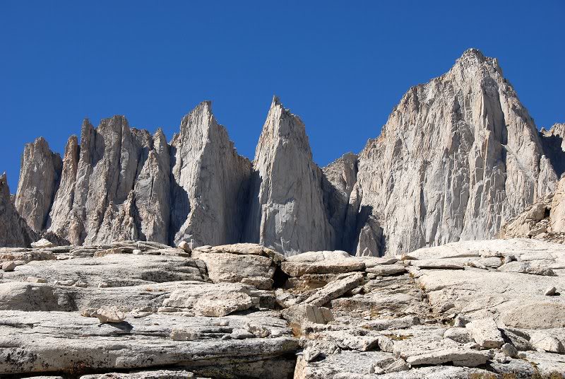 Great views of Mt Whitney