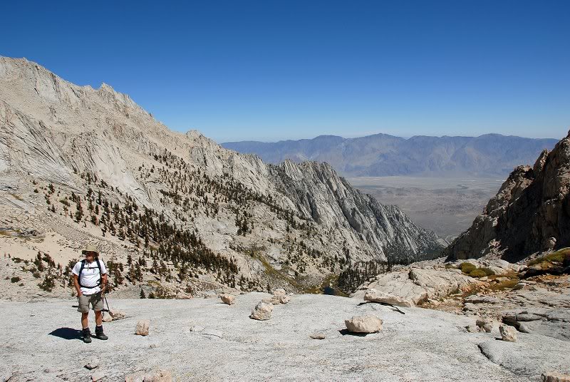 View towards Lone Pine